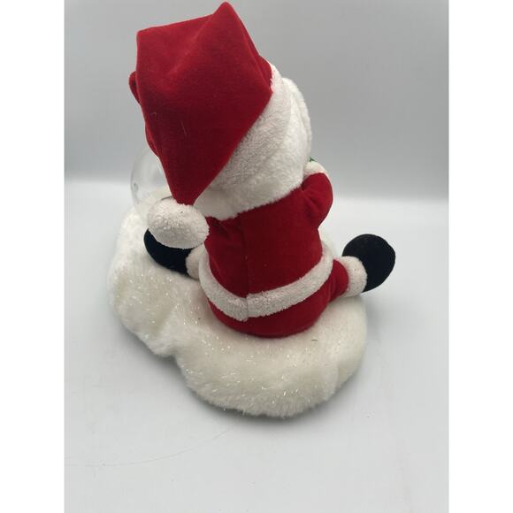 Gemmy Animated Singing Santa with LightedSnowglobe "Most Wonderful Time of year" - Picture 6 of 7